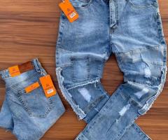 High quality male Denim jeans - 7
