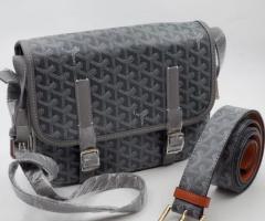 Goyard side bag and belt