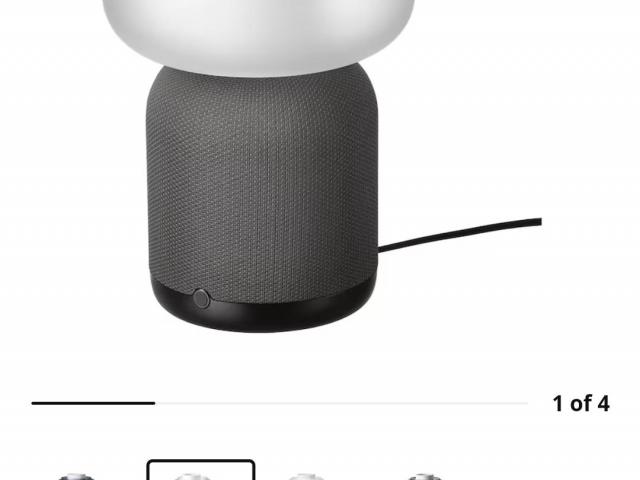 Fairly used ikea sonos wifi speaker lamp for sale - 1