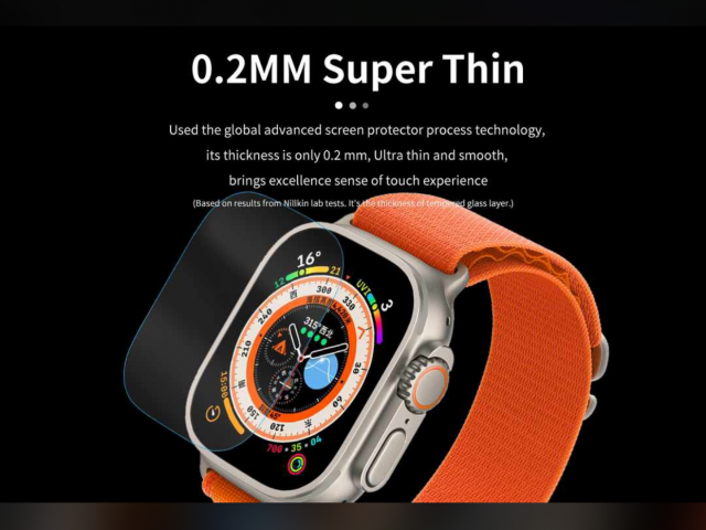 Apple Watch Ultra screen protector - 1/2