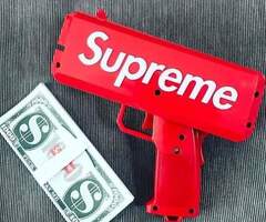 money spraying gun