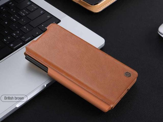 Samsung Fold 3/4 Camshield Leather case - 2/2