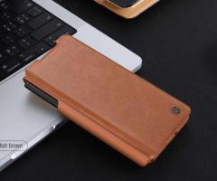 Samsung Fold 3/4 Camshield Leather case