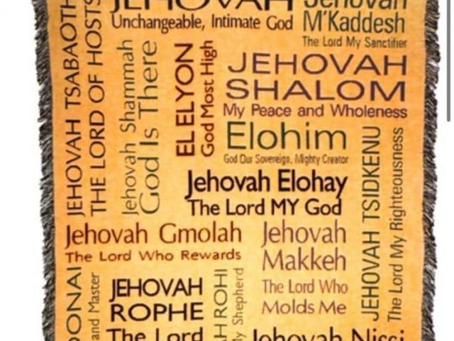 Prayer Shawl with names of God - 1