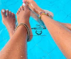 Simple Tailor-Made Beaded Anklets