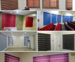 Window blinds and curtains for sale