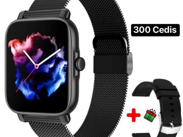 Smart Watch for Android and iPhones Black - 1