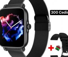 Smart Watch for Android and iPhones Black