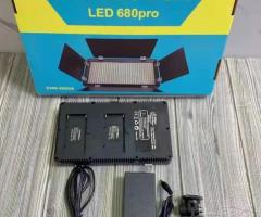 LED E680 48w Photography Dimmable Bi-Color Led Fill Video Light f