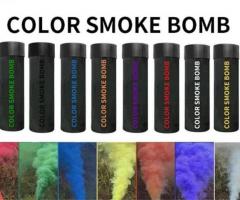 Colorful smokebombs for photography & videography