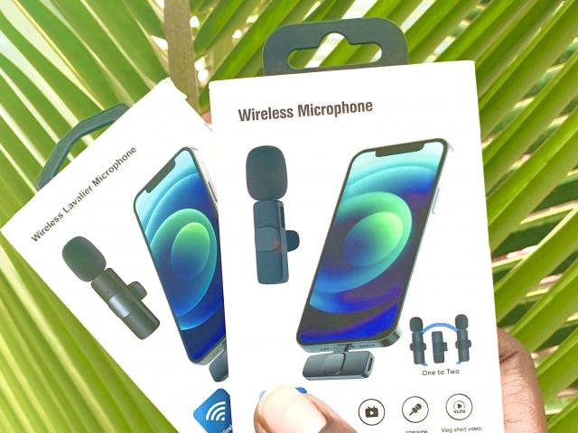 Mini Wireless Microphone 2 in 1 [Free Delivery] - 1