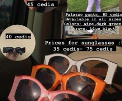 Maxi and mini skirts, sunglasses - 6