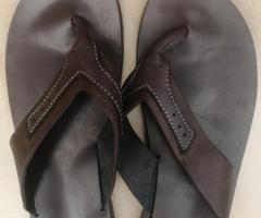 Leather Slippers - 9