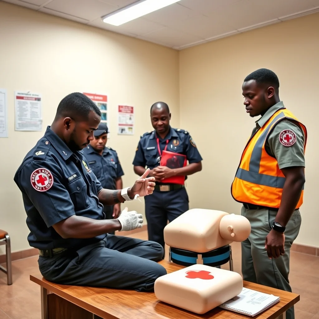 Ankaful Prison Officers Enhance Emergency Response Skills Through Red Cross Training