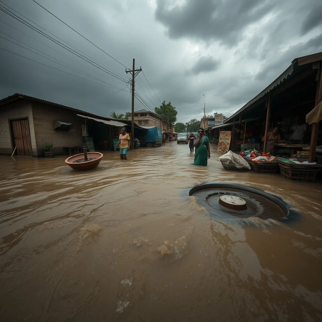 Apprentice Missing After Falling into Swedru Floodwaters