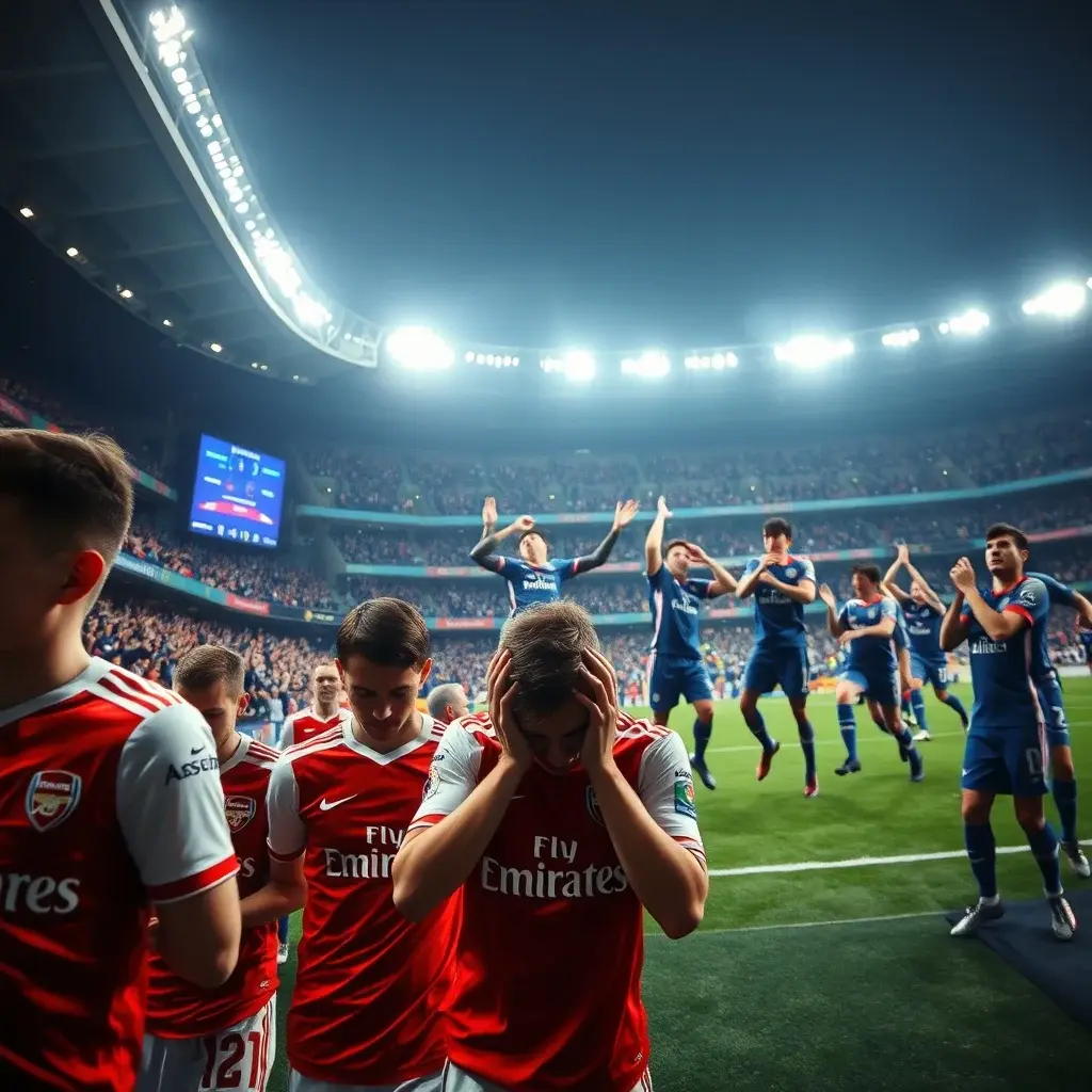 Arsenal's Champions League Dream Dashed by PSG in Penalty Shootout Heartbreak