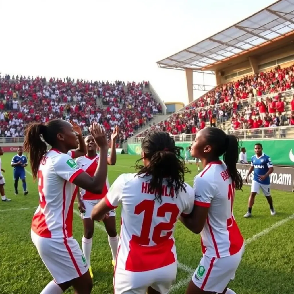 Black Maidens Dominate Liberia in U17 Women's World Cup Qualifier First Leg