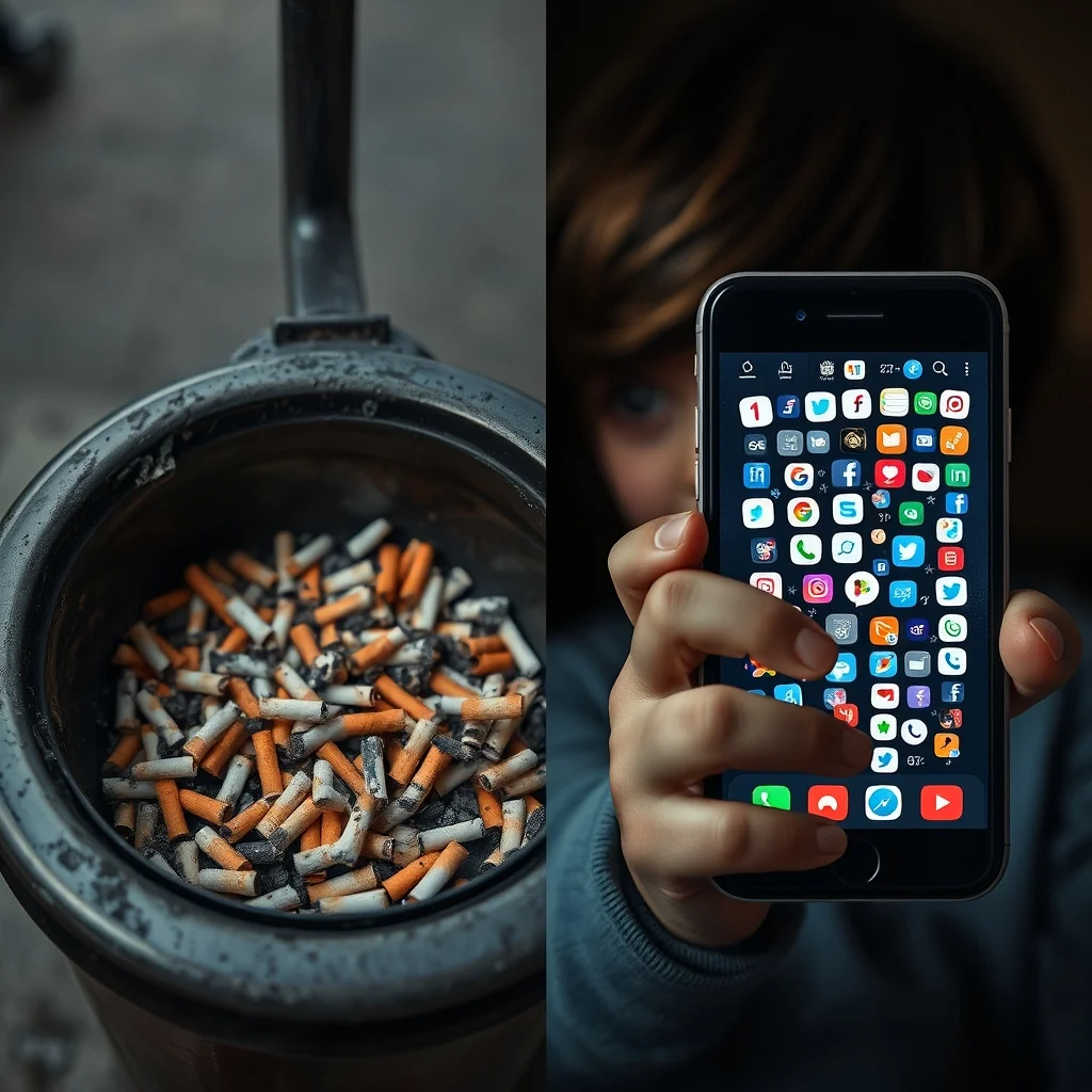 British Doctors Equate Social Media Harms to Smoking, Urge Lawmaker Action