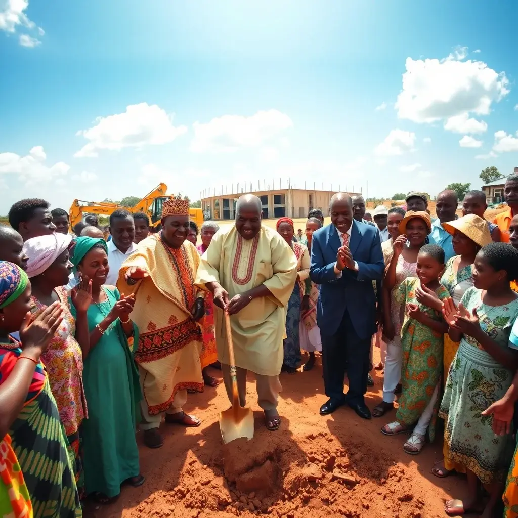Builsa South Breaks Ground on 24-Hour Economy Market to Spur Development