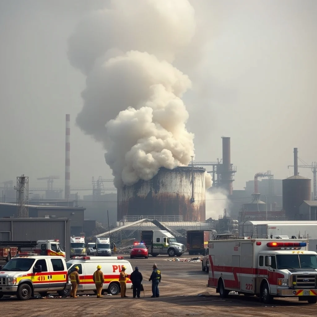 Chemical Explosion at Washington Paper Mill Claims One Life, Nine Missing