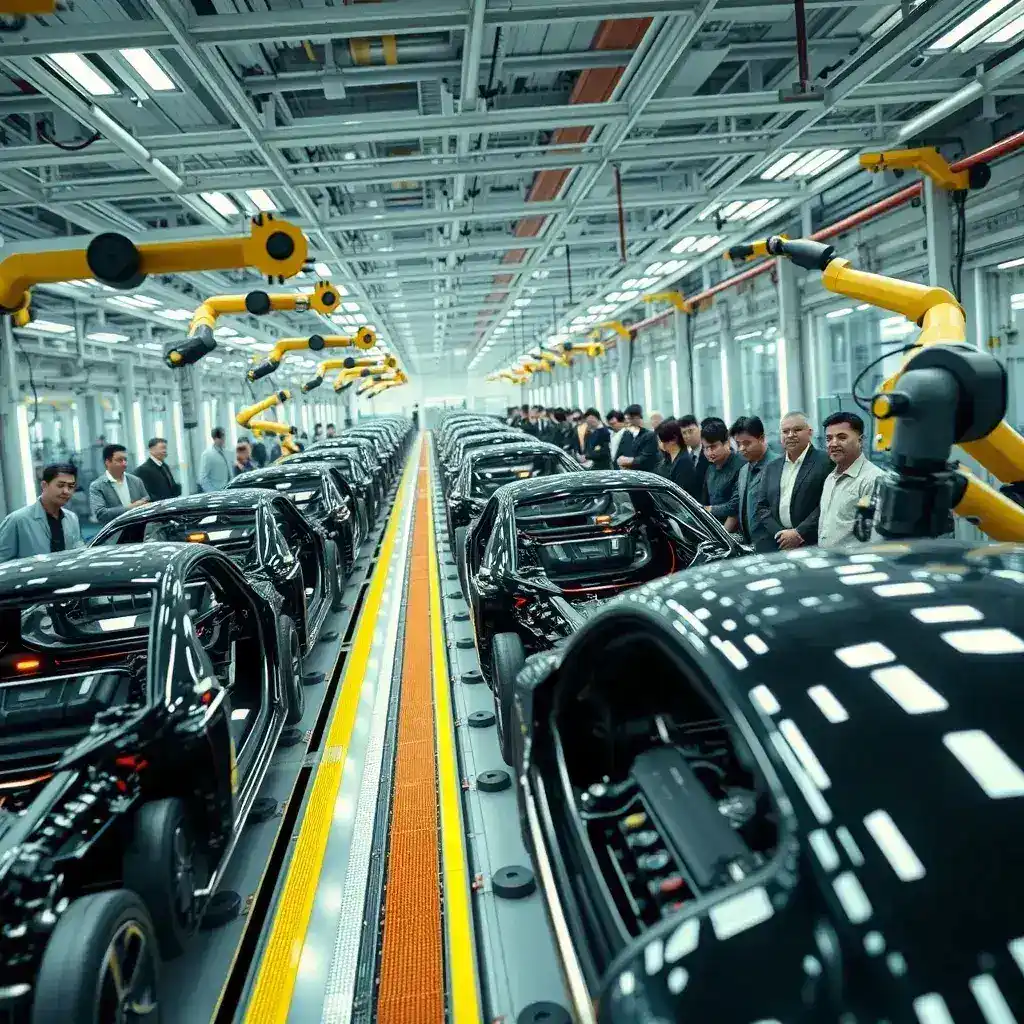 China's Carmakers Surge Ahead, Challenging Global Giants in EV and Tech Dominance