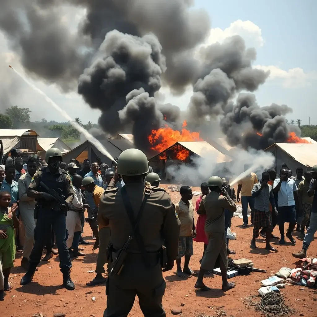 Congo Police Fire Shots Amid Dispute Over Burial of Suspected Ebola Victim