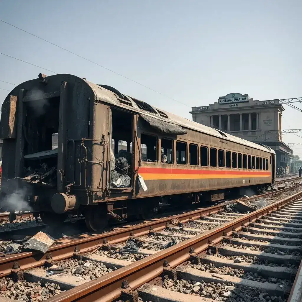 Deadly Train Blast in Pakistan Claims 20 Lives, Injures 70