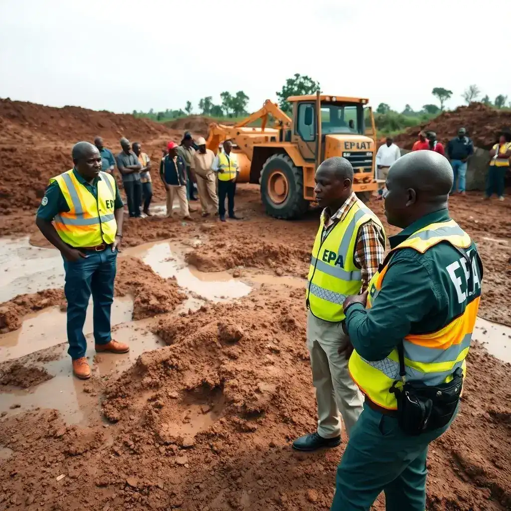 EPA Shuts Down Mpohor Mining Site Amid Allegations of Illegal Operations and Foreign Involvement