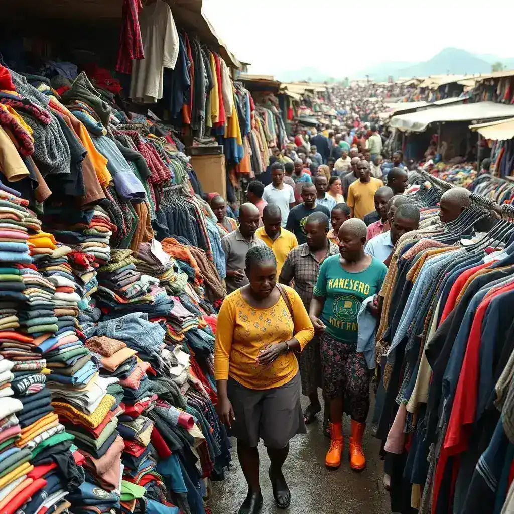 East Africa Grapples with Used Clothing Imports Amidst Fashion Industry Ambitions