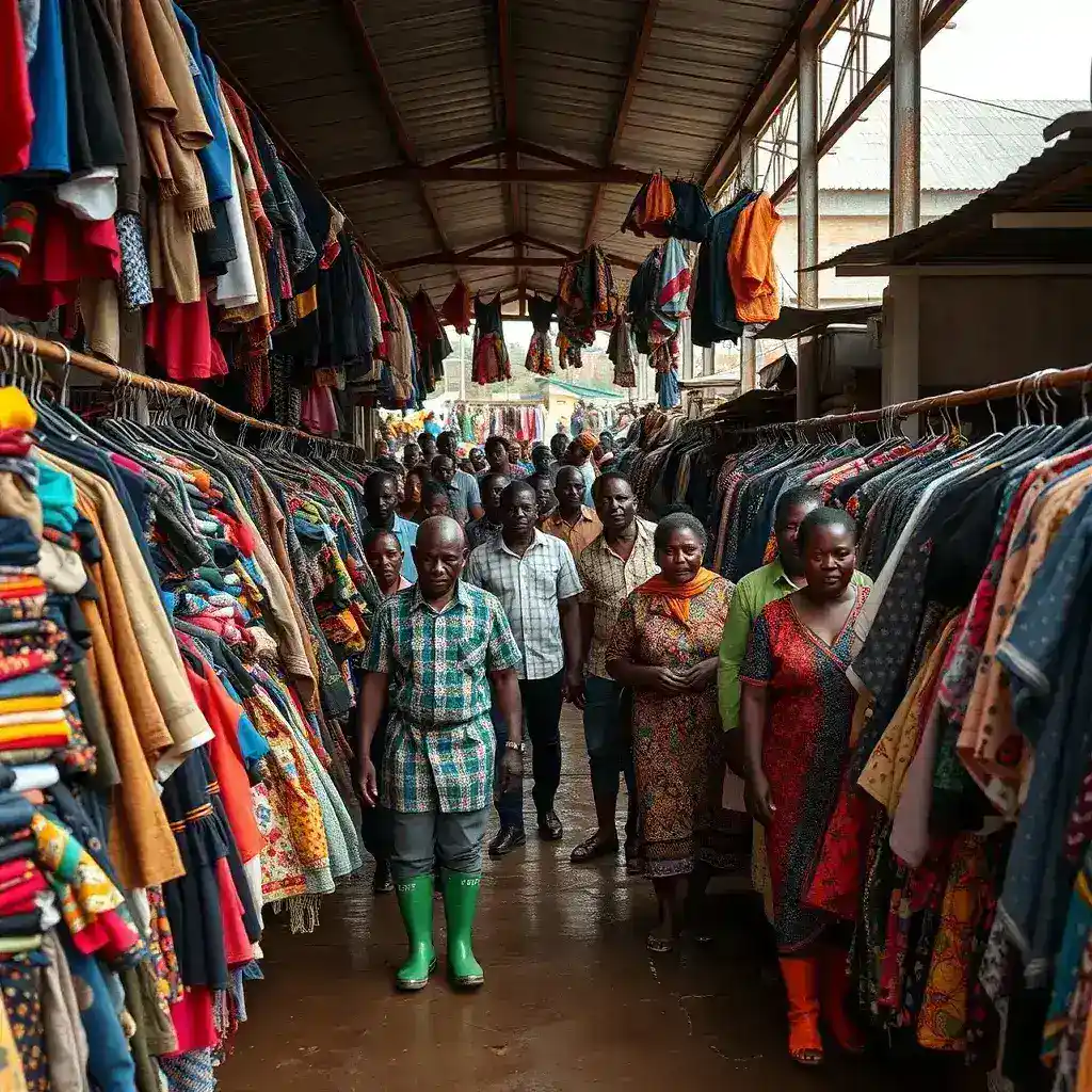 East Africa Grapples with Used Clothing Imports Amidst Local Industry Push