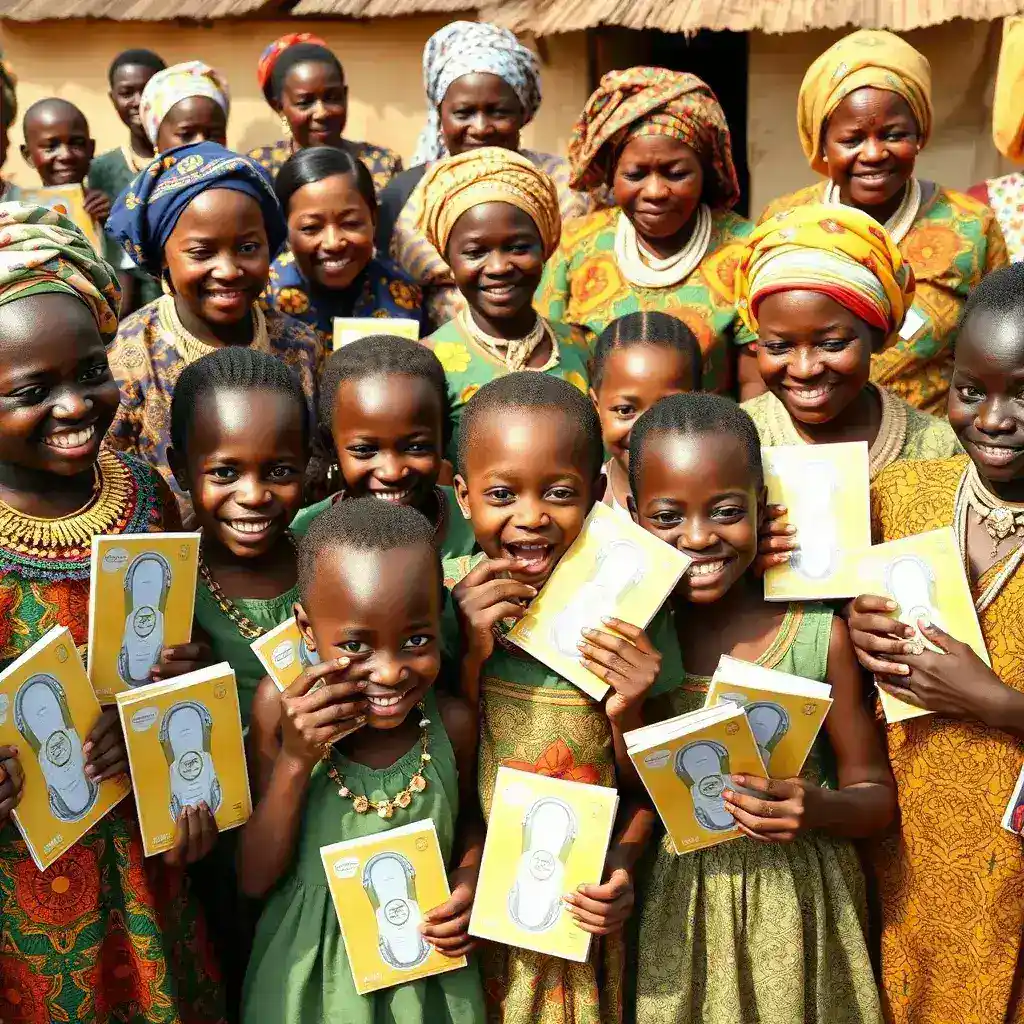 Ekumfi District Empowers Girls with Menstrual Hygiene Initiative on World Menstrual Hygiene Day