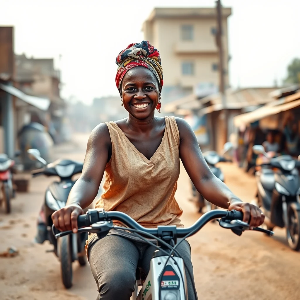 Electric Bikes Offer Healthier Commutes and Lower Costs in Northern Ghana
