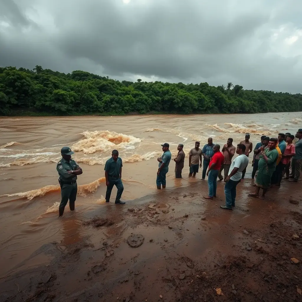 Farmer Missing After Canoe Capsizes on Rain-Swollen River Bobie Fum