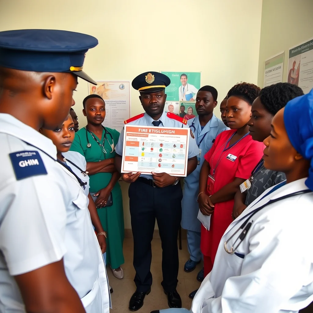 Fire Service Empowers Health Staff with Crucial Fire Safety Training