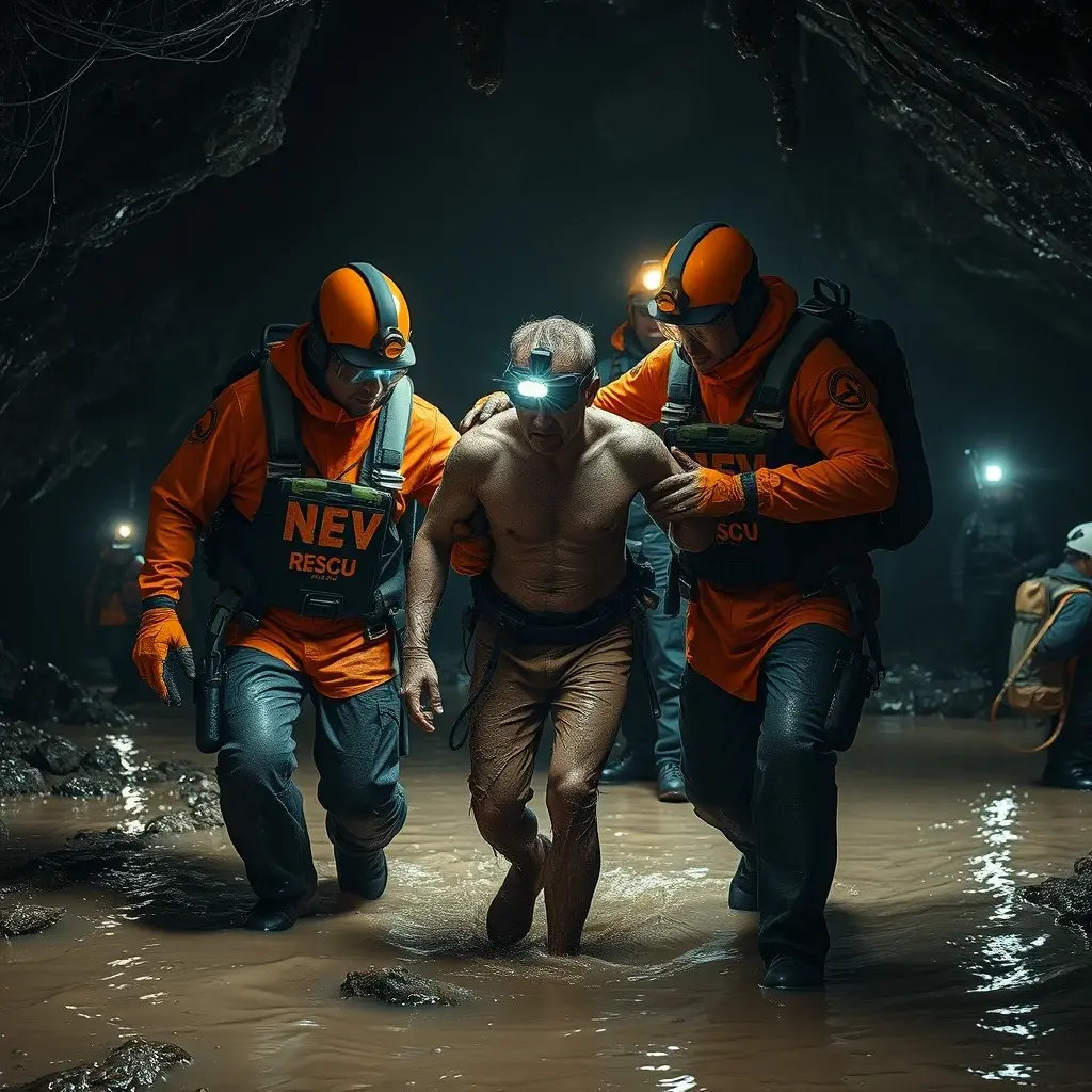 First of Five Trapped Men Rescued from Flooded Laos Cave