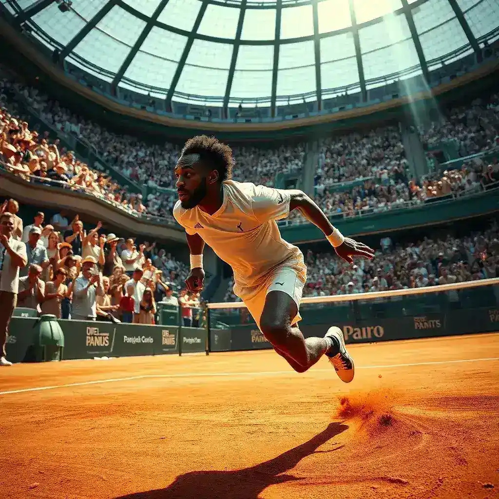 Gael Monfils Bids Farewell to French Open in a Flourish of Showmanship