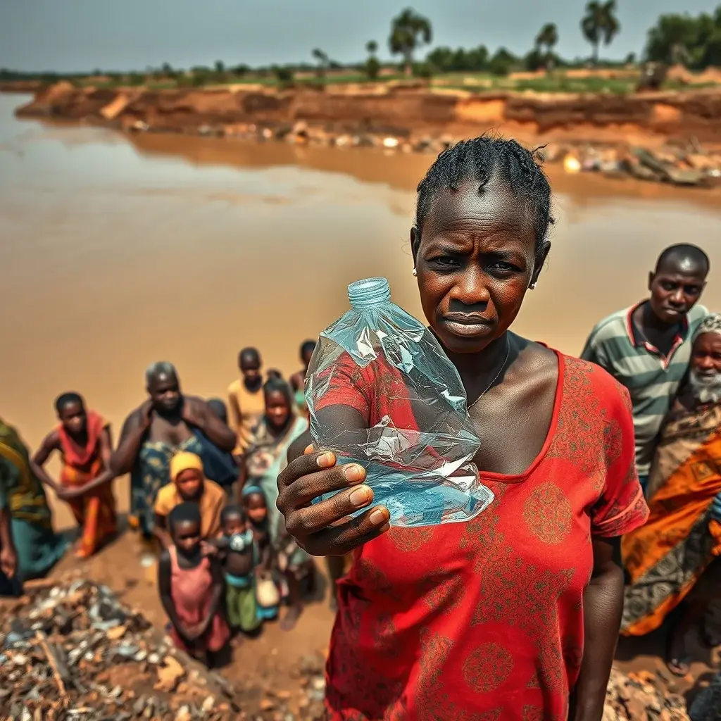 Galamsey Devastation Forces Tano River Residents to Sachet Water Amidst Alarming Pollution