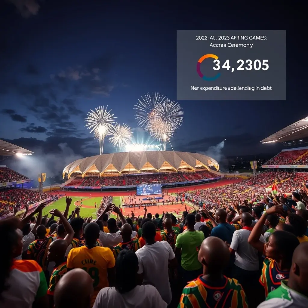 Ghana Audit Service Uncovers GH¢208 Million Debt Despite GH¢2.2 Billion Expenditure on 2023 African Games