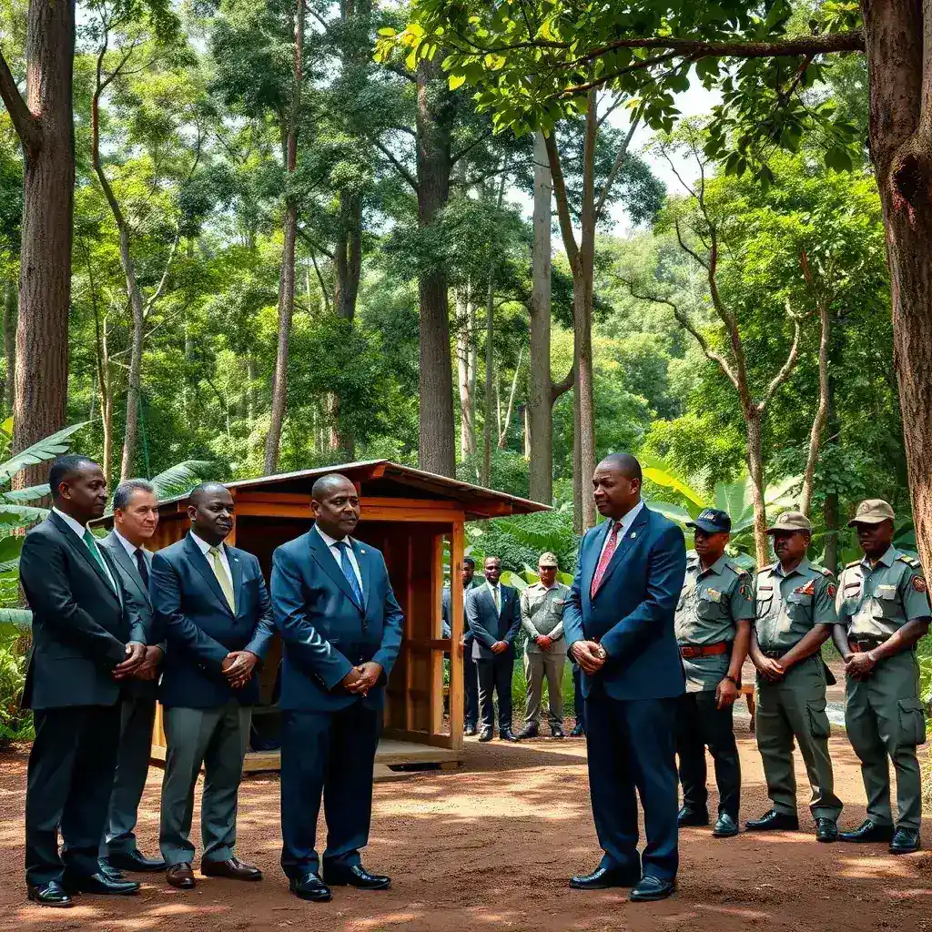 Ghana Bolsters Forest Protection with New Infrastructure to Combat Illegal Activities