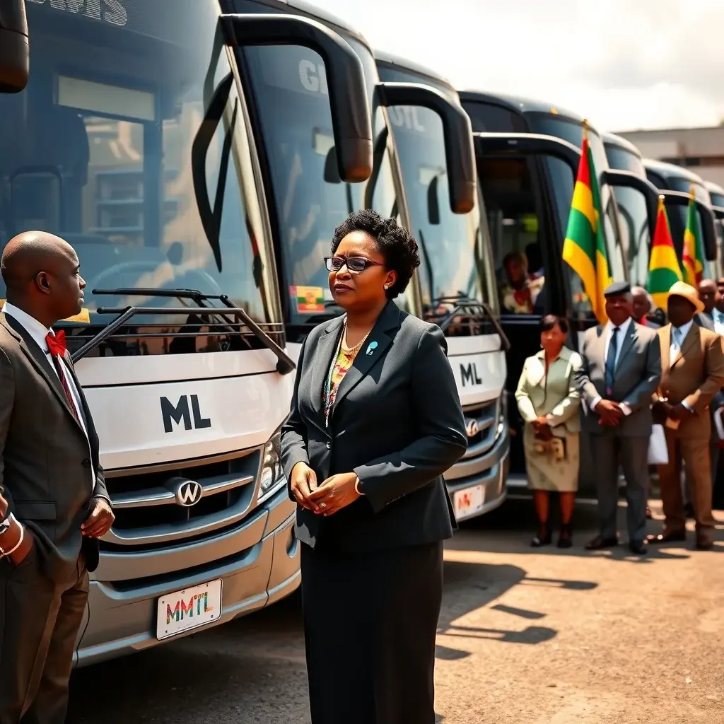 Ghana Bolsters Public Transit with 100 New Metro Mass Buses