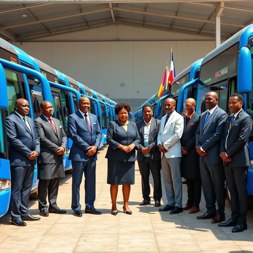 Ghana Boosts Public Transport with 100 New Metro Mass Buses