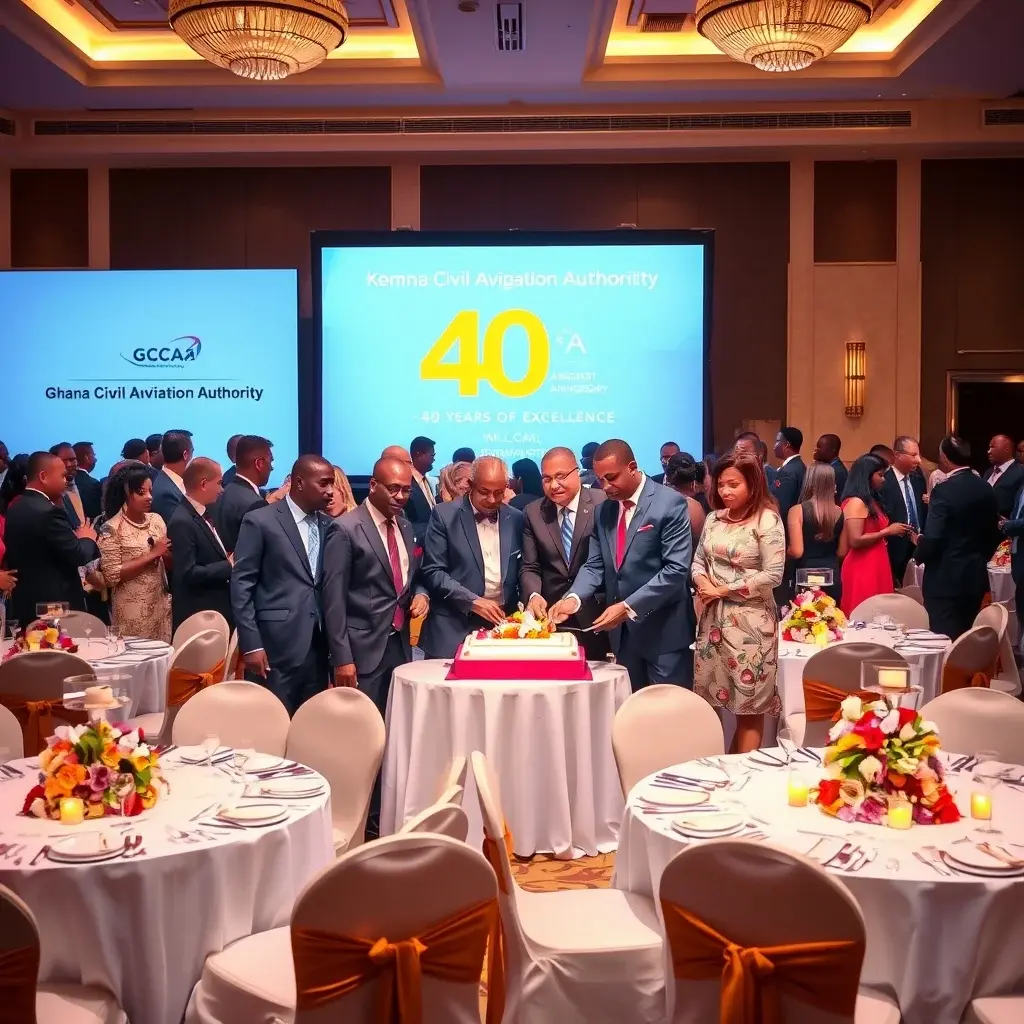 Ghana Civil Aviation Authority Marks 40 Years of Excellence, Reflects on Transformation and Future Growth