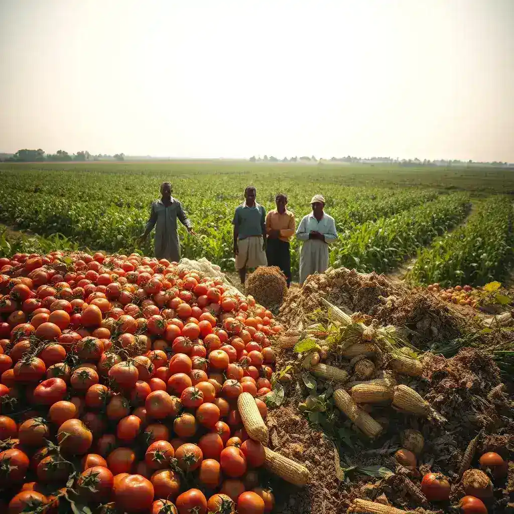 Ghana Faces Deepening Food Glut Crisis as Farmers Watch Produce Rot Amidst Market Failures