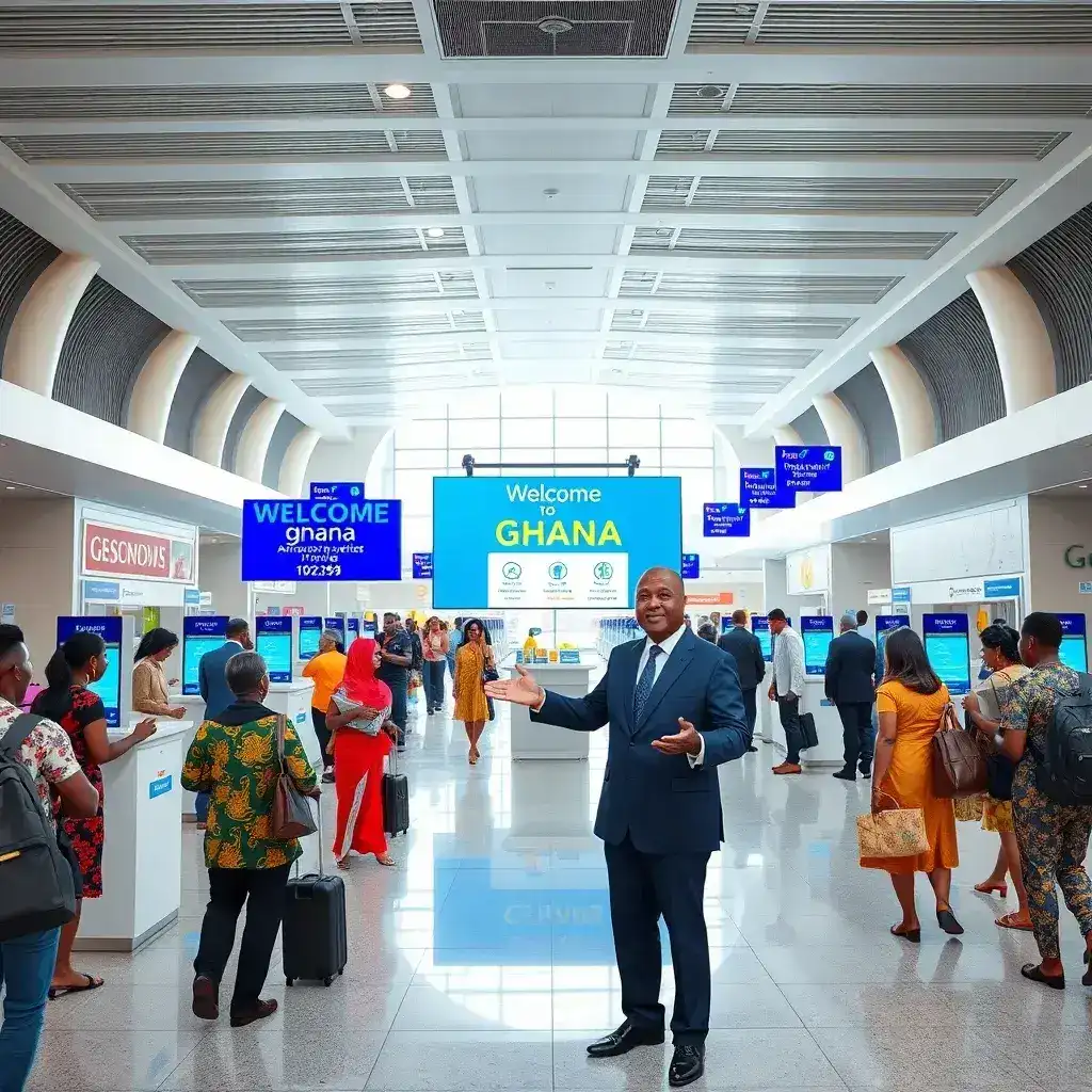Ghana Launches E-Visa System, Scraps Fees for African Travelers