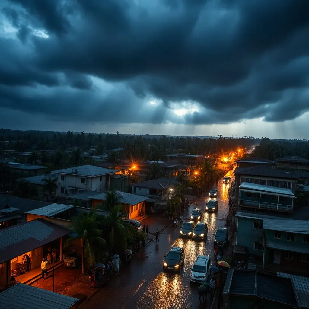 Ghana Meteorological Agency Issues Urgent Rainfall Warning for Multiple Regions