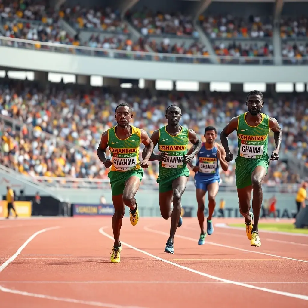 Ghana Secures Three Medals and Relay Final Berth at African Athletics Championships