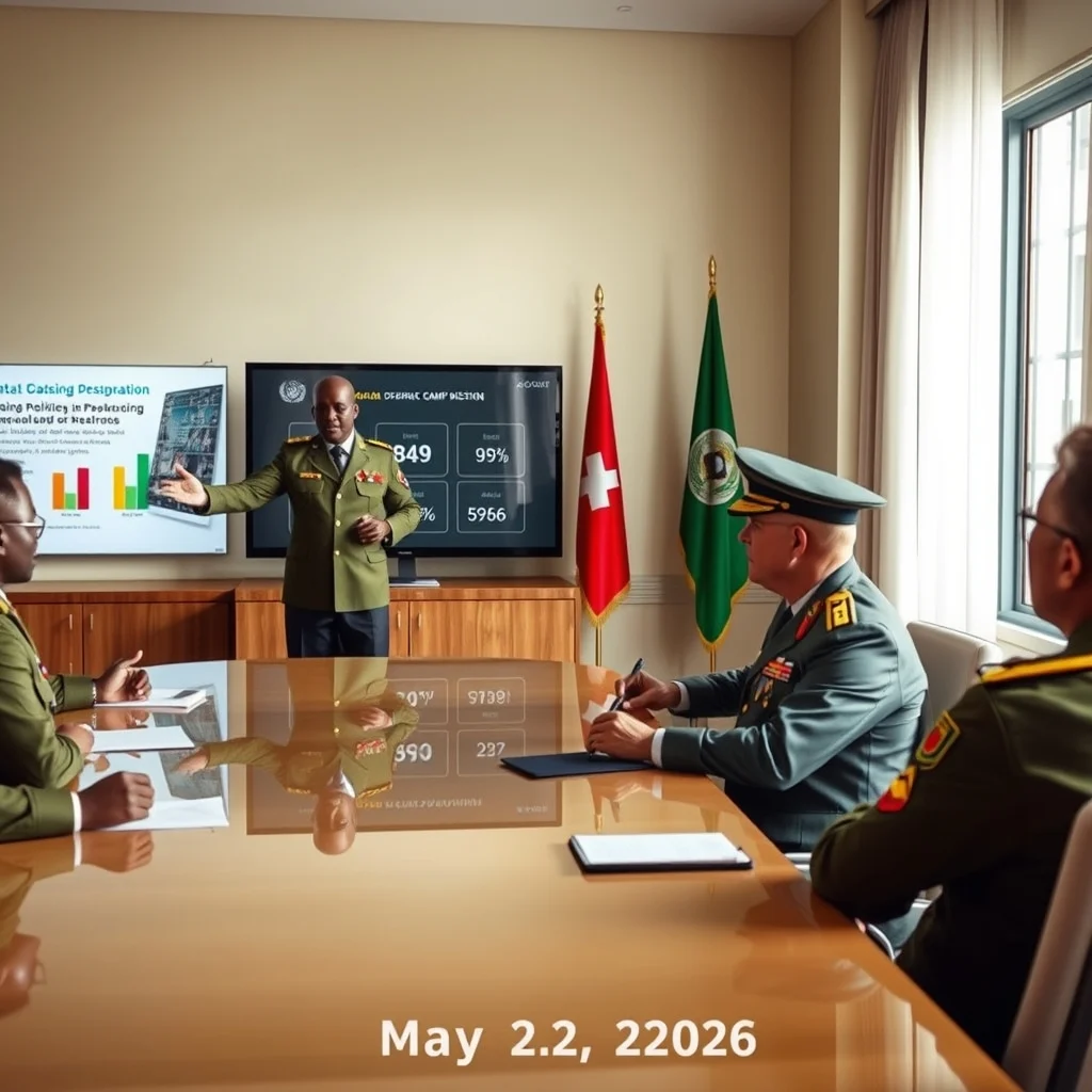 Ghana and Switzerland Deepen Peacekeeping Cooperation at Burma Camp Discussions