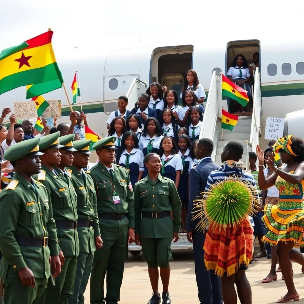 Ghanaian All-Girls STEM Team Secures Fourth Place at World Robofest Championship