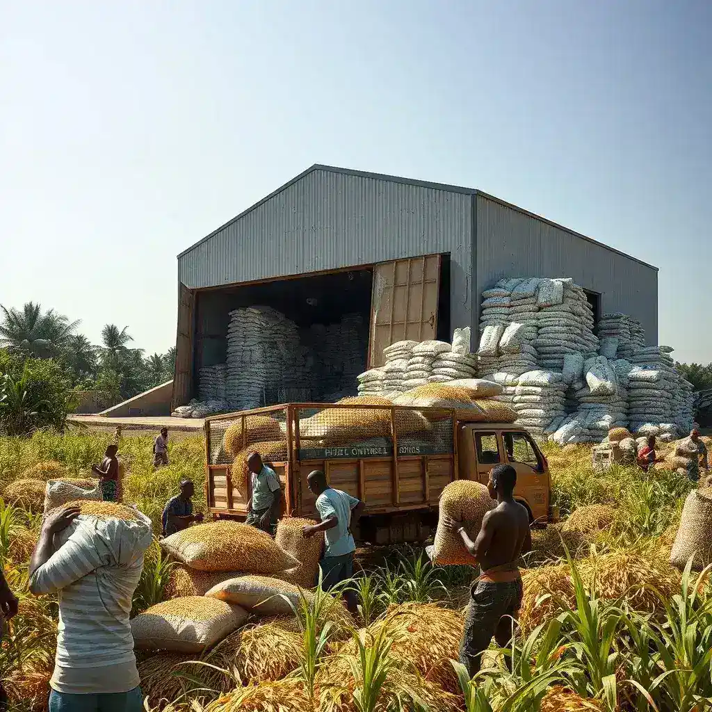 Ghanaian Farmers Face Rice Glut as Inadequate Storage Hampers National Buffer Stock Efforts