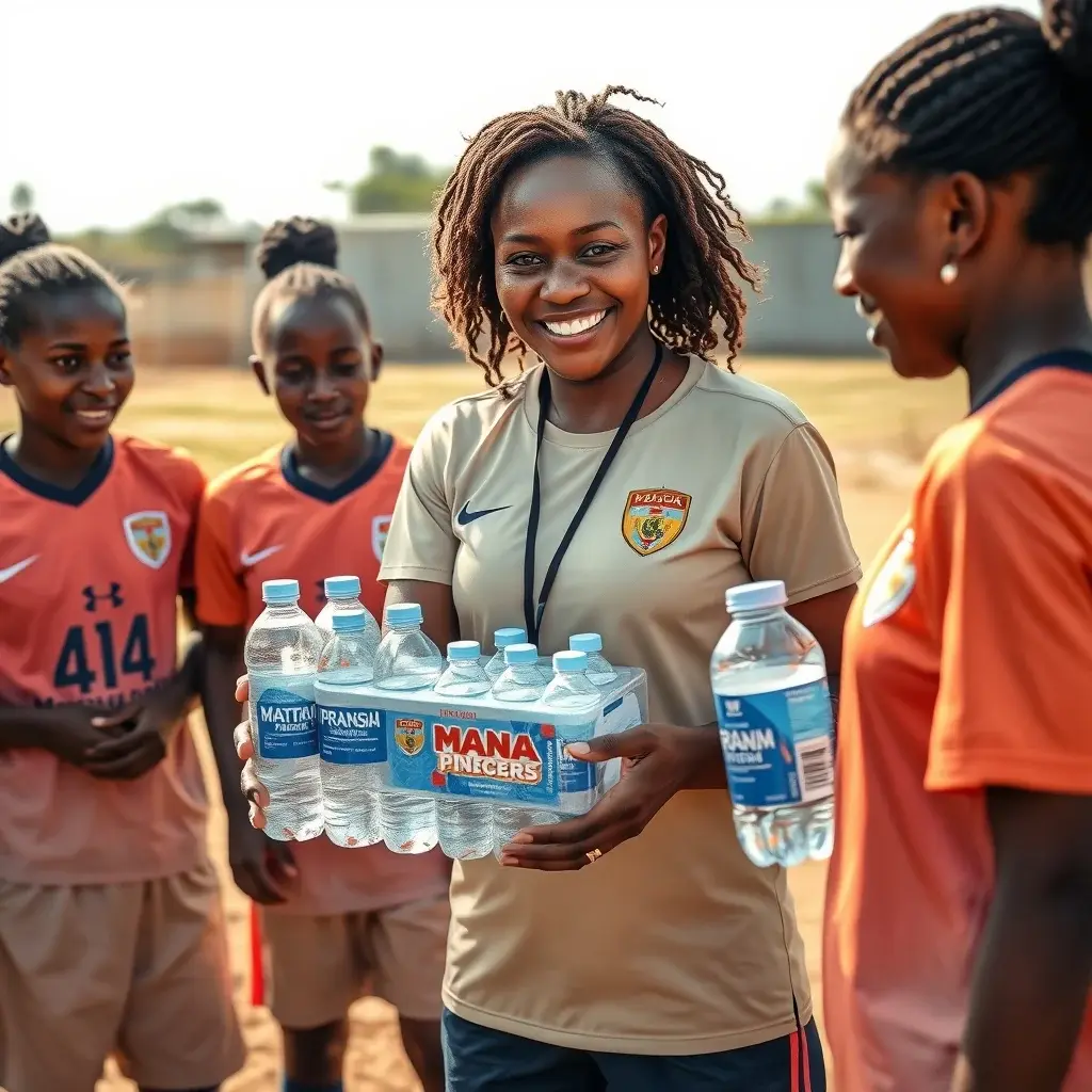 Ghanaian Footballer Mary Amponsah Supports Hometown Club in Pursuit of Premier League Promotion